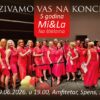 KONCERT POVODOM 5 GODINA POSTOJANJA ŽENSKE PEVAČKE GRUPE MI & LA NA ŠTIKLAMA